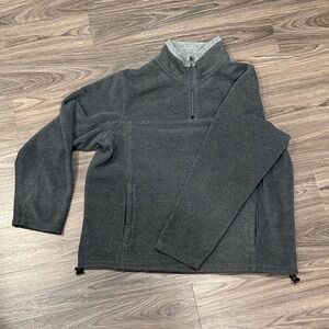 Tek Gear Men's Dark Gray Zip-Up Shirt